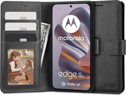 Attēls no Tech-Protect Etui Wallet na Motorola EDGE 50 NEO - czarny