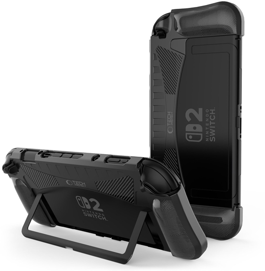 Изображение TECH-PROTECT TPUCARBON NINTENDO SWITCH 2 BLACK