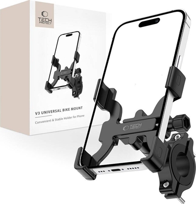 Attēls no Tech-Protect Uchwyt rowerowy Tech-Protect V3 Universal Bike Mount black