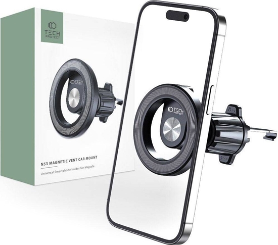 Picture of Tech-Protect Uchwyt samochodowy Tech-protect N53 Magnetic MagSafe Vent Car Mount Black