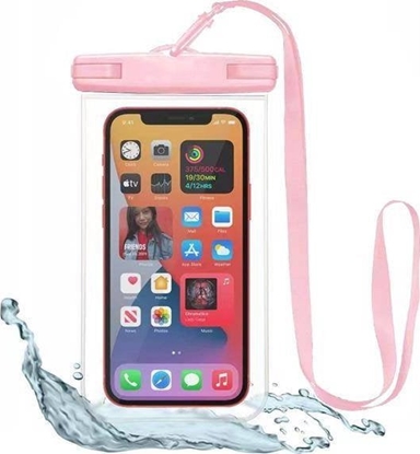 Picture of Tech-Protect Uniwersalne wodoszczelne etui Tech-Protect Universal Waterproof Case Pink