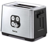 Picture of Tefal Equinox TT420D toaster 7 2 slice(s) Black, Stainless steel