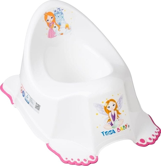 Picture of Tega Baby Nocnik Ksiniczka, biay LP-001-103 Tega baby