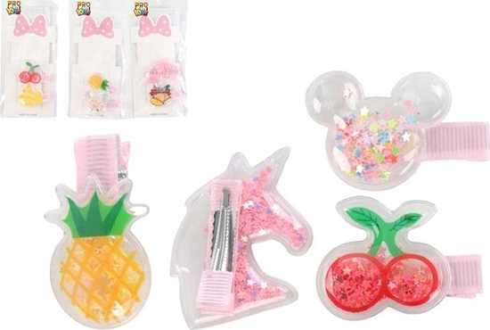 Изображение Teka Spinki kolorowe do wosów dla dziewczynki mix