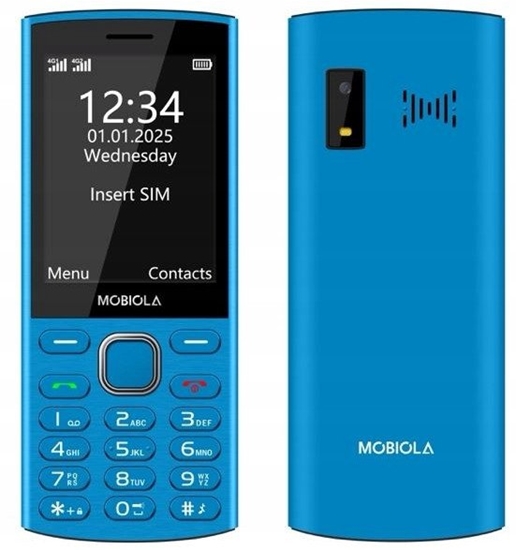 Picture of Telefon komórkowy Mobiola MB4280 4G Dual SIM Niebieski