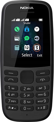 Изображение Telefon komórkowy TELEFON GSM NOKIA 105 4G CZARNY