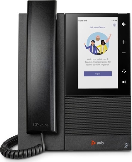 Picture of Telefon Poly POLY Biznesowy telefon multimedialny CCX 505 do aplikacji Microsoft Teams, z obsug PoE