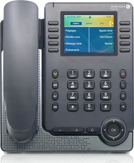 Изображение Telefon stacjonarny Alcatel ALCATEL-LUCENT ENTERPRISE Essential DeskPhone ALE-30h hybrid digital/IP