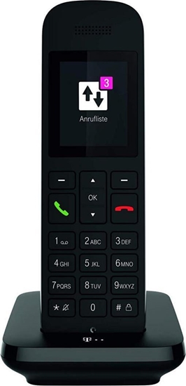 Picture of Telefon stacjonarny Telekom Telekom Sinus 12 mit Basis schwarz