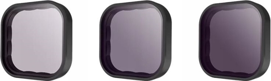 Picture of Telesin Zestaw Filtrów Telesin Filtr Nd8 Nd16 Nd32 Gopro Hero 9