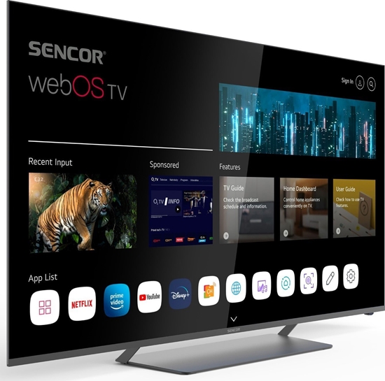 Picture of Telewizor Sencor SLE 65US850TCSB LED 65'' 4K Ultra HD WebOS