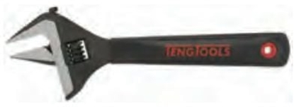 Attēls no Teng Tools Klucz nastawny typ szwed 221mm gumowa rkoje (160380101)