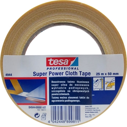 Picture of Tesa Tama dwustronna tkaninowa do wykadzin 25mm x 50mm (4944)