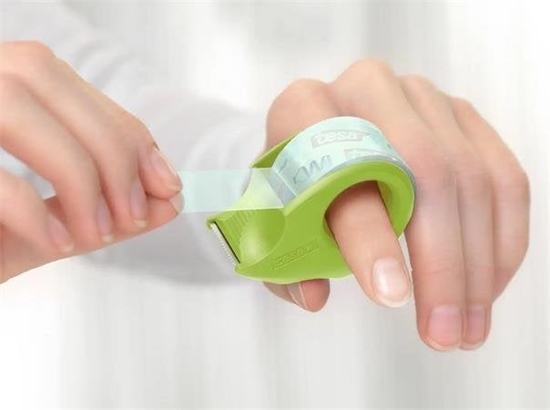 Picture of Tesa tesa ECO & CRYSTAL, 1 Rolle 10mX19mm Blister,mit  Abroller