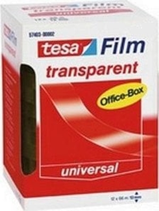 Picture of Tesa tesafilm Office Box 8 Rollen 66m 19mm transparent