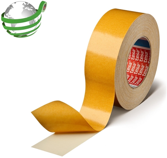 Picture of tesafix Gewebeklebeband Kautschuk 50m x 19mm weiß