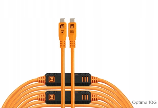 Picture of Tether Tools TetherPro USB-C Optima 10G gerade orange 9,4m