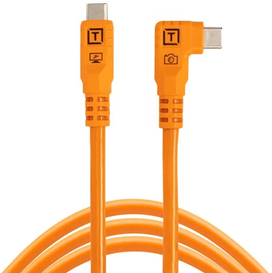 Picture of Tether Tools TetherPro USB-C Optima 10G rechts orange 3m