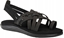 Picture of Teva W'S Voya Strappy Leather, BLK, 36 (us 5); uk 3