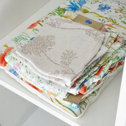 Picture of Texpol 90474-PIELUSZKA BAMBUSOWO-LNIANA 30X30 CM-AKARD DZIKI KOPER