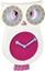 Picture of TFA 60.3052.06    blue/green Lucy Kids Pendulum Clock  Owl