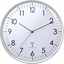 Attēls no TFA 60.3514 white/silver Analogue RC Clock