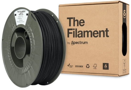 Picture of The Filament 3D filament, PETG CF, 1,75mm, 1000g, TF-24108, black