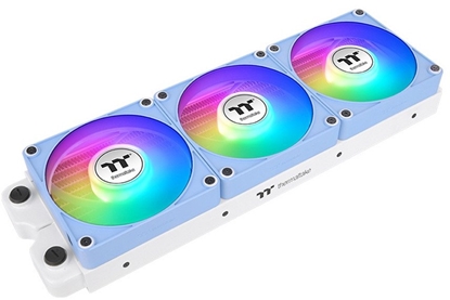 Picture of Thermaltake CT140 EX Reverse Fan Hydrangea Blue 3 Pack ARGB Sync