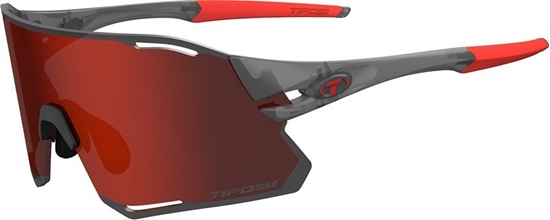 Picture of TIFOSI Okulary TIFOSI RAIL RACE CLARION satin vapor (2szka Clarion Red 14,7% transmisja wiata, 95,6% Clear) (LIMITED EDITION) (NEW)