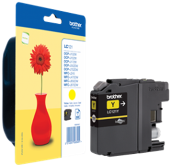 Изображение Brother LC-121 Y yellow