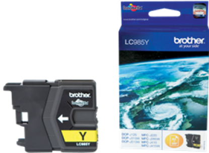 Изображение Tintes kārtridžs Brother LC985Y Yellow