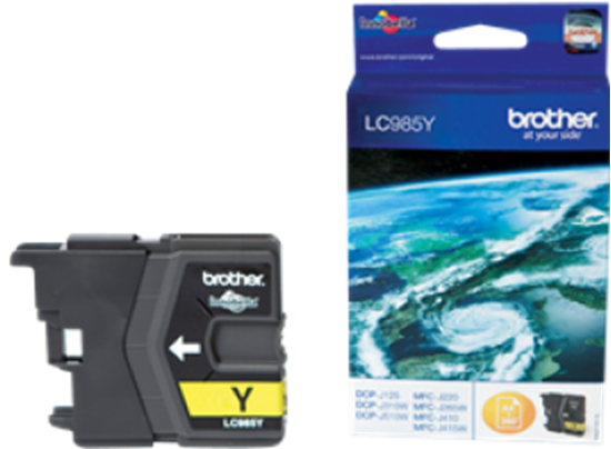 Picture of Tintes kārtridžs Brother LC985Y Yellow