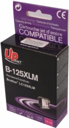 Attēls no Tintes kārtridžs UPrint Brother LC125XLM Magenta