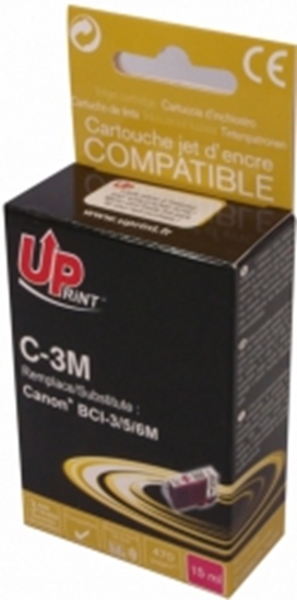 Picture of Tintes kārtridžs UPrint Canon BCI-3eM Magenta