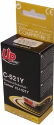 Picture of Tintes kārtridžs UPrint Canon CLI-521Y Yellow