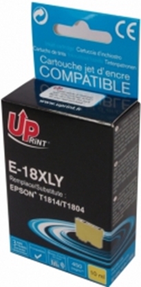 Изображение Tintes kārtridžs UPrint Epson T1814XLY Yellow