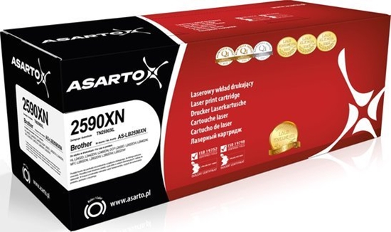Picture of Toner Asarto Toner Asarto do Brother 2590XN | TN2590XL | 3000 str. | black