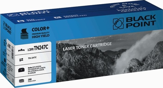 Изображение Toner Black Point Cyan Zamiennik TN-247 (BLBTN247CBW)