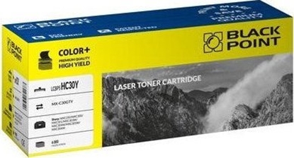 Изображение Toner Black Point Yellow Zamiennik MX-C30GT (BLSHMXC30GTYBW)