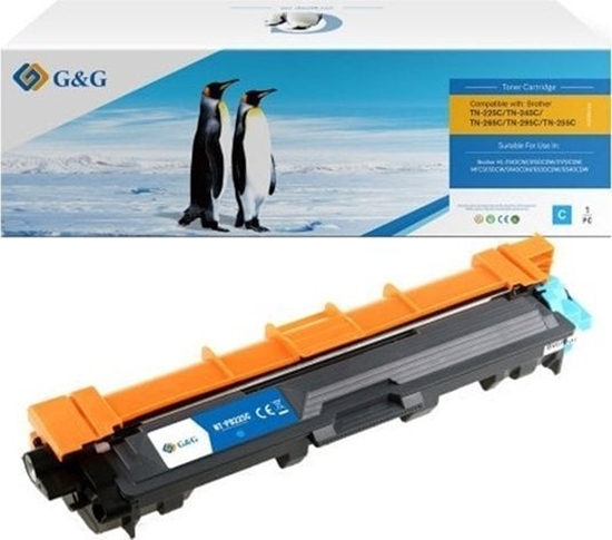 Picture of Toner G&G G&G kompatybilny toner z Brother TN241C, NT-PB221C, cyan, 1400s