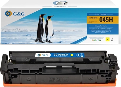 Picture of Toner G&G G&G kompatybilny toner z Canon 045HY, NT-PC045XY, yellow, 2200s