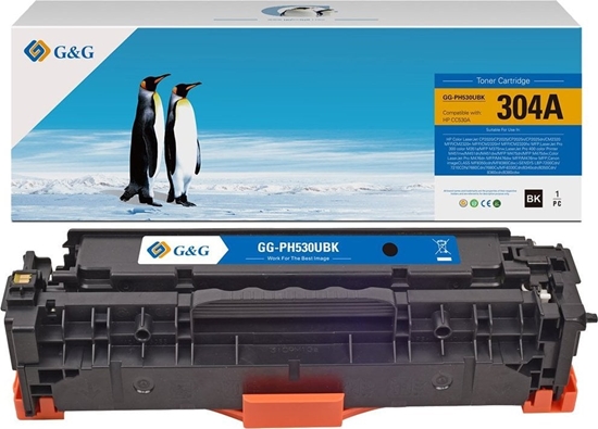 Picture of Toner G&G G&G kompatybilny toner z HP CC530A, CE410X, CF380X, Canon CRG118, CRG718, C, NT-PH530UBK, HP 304A, black, 3500s