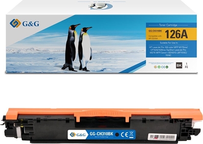 Attēls no Toner G&G G&G kompatybilny toner z HP CE310A, NT-CH310FBK-A, HP 126A, black, 1200s