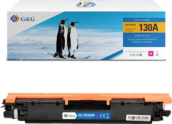 Picture of Toner G&G G&G kompatybilny toner z HP CF353A, NT-PH353M, HP 130A, magenta, 1000s