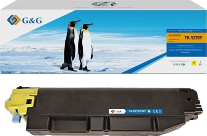 Picture of Toner G&G G&G kompatybilny toner z Kyocera TK5270Y, NT-PKTK5270Y, yellow, 6000s