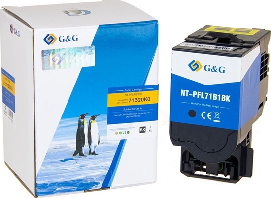 Picture of Toner G&G G&G kompatybilny toner z Lexmark 71B20K0, NT-PFL71B1BK, black, 3000s