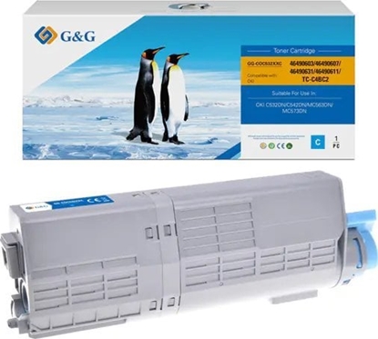 Picture of Toner G&G G&G kompatybilny toner z OKI 46490607, NT-COC532XXC, cyan, 6000s