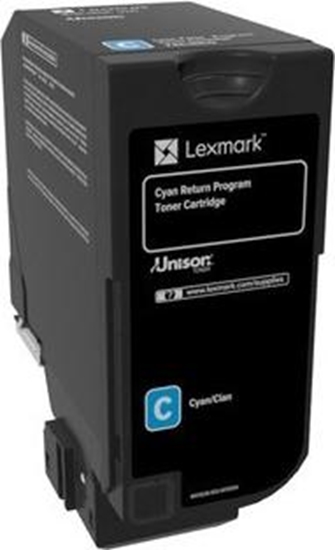 Изображение Toner Lexmark 74C20C0 Cyan Orygina  (ETLEX74C20C0000)