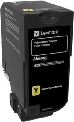 Изображение Toner Lexmark 74C20Y0 Yellow Orygina  (ETLEX74C20Y0000)