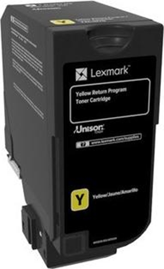 Изображение Toner Lexmark 74C20Y0 Yellow Orygina  (ETLEX74C20Y0000)